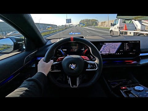 THE NEW BMW M5 2025 TEST DRIVE