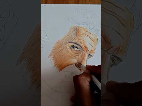 Drawing Wolverine (henry cavill) #sketch #art #marvel #ytshots #shortsfeed #shorts #wolverine