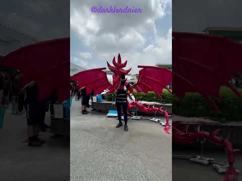 Yugioh Slifer the sky dragon cosplay#yugioh#trending#yugiohmasterduel#yugiohtcg#trend#cosplayer