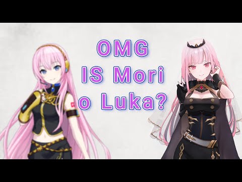 OMG ES CALLIOPE... ¿o es luka? - TALKLOID MMD