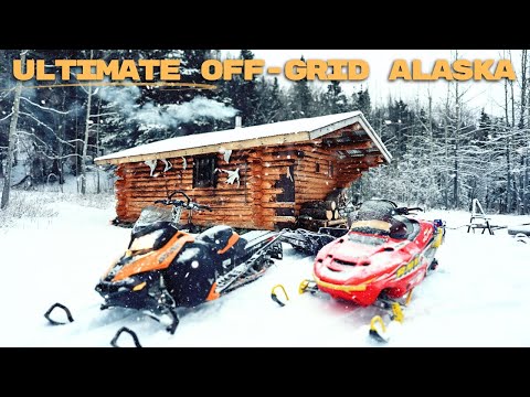 Winter expedition to extremely remote cabin in the Alaskan Wilderness