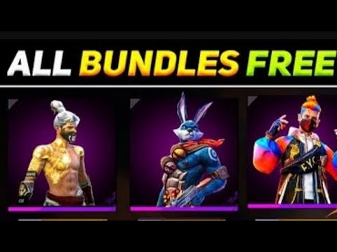 how to get all bundle free in free fire.