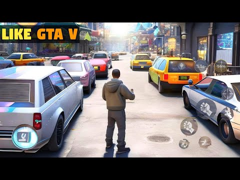 TOP 10 Best Open World Games like GTA 5 RP for Android & iOS | High Graphics Games