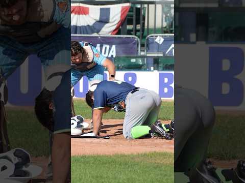 Guy gets hit by 90MPH fastball