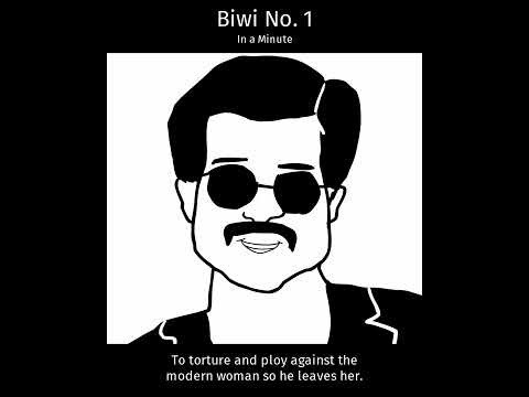 Biwi No. 1 In a Minute | Bollywood Movie Spoof #shorts