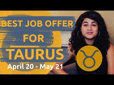 TAURUS ♉ BEST CAREERS FOR YOUR ZODIAC SIGN 2019  | AppJobs.com