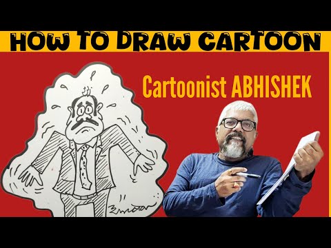 New cartoon drawing easy | how to draw cartoon | आओ कार्टून बनाना सीखें | cartoonist school |