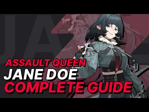 Jane Doe Character Guide - Kit, Gameplay, Discs and Engines