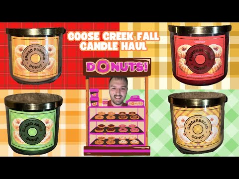 Goose Creek Fall Candle Haul | Donuts Anyone?? 🍩