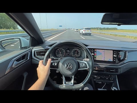 Volkswagen POLO R Line POV Test Drive