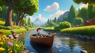 Row Row Row Your Boat Song   Cartoon Nursery Rhymes by Little Treehouse