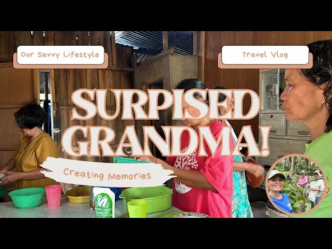 Grandma's Emotional SHOCK When I Surprised Her!