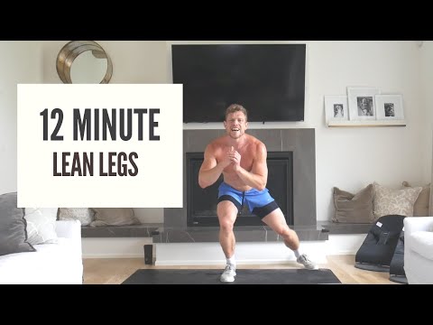 12 MINUTE LEAN LEGS HOME WORKOUT