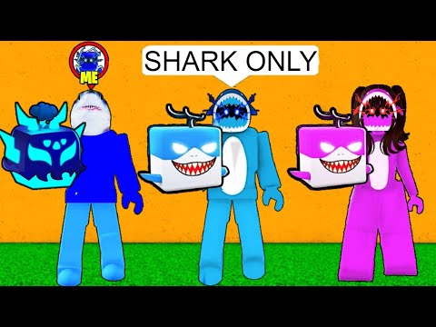 Going UNDERCOVER in a SHARK FRUIT ONLY Clan.. (Blox Fruits)