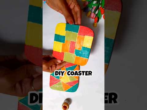 खस्ता हालत Coasters को दिया नया look | #diy #craft #bestoutofwaste #coasters