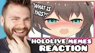 Reacting to FAMOUS HOLOLIVE MEMES! | FIRST TIME REACTION!!