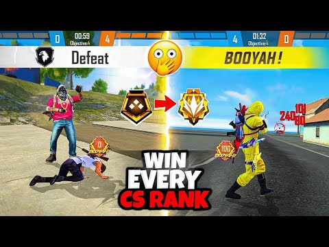 How to win every cs rank match || Cs Rank Push Tips And Settings