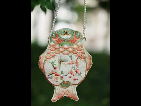 Hanfu Goldfish Embroidered Bag 汉服 漢服  [TikTok China]