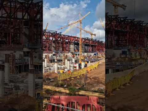 OBRAS CAMP NOU #futbol #obrascampnou #barça #construction #campnou #arquitectura #barcelona #espai