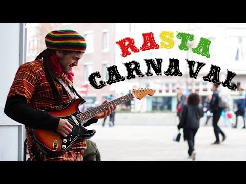 Rasta Carnaval 2017 - Busking in Tilburg, The Netherlands - Borja Catanesi