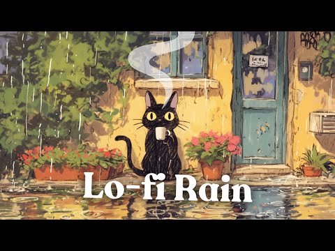 70s vibes Lo-fi Jazz HipHop ☂️  Rain Mood ☕️