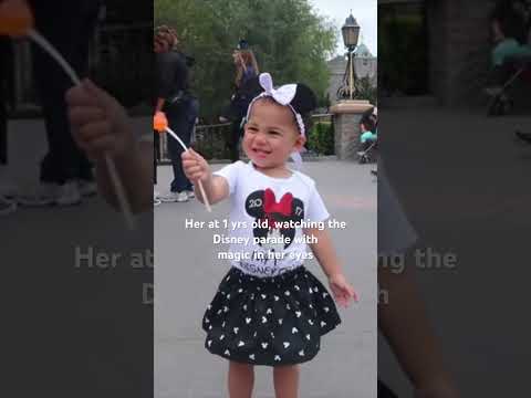 Dancing in the Disneyland parade 8 yrs later