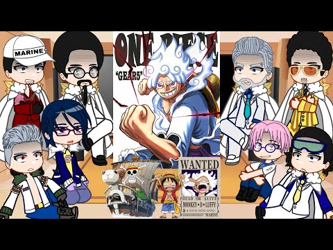 [Part 1] Past Marines react to Strawhats||Luffy vs Kaido||Joyboy||Part-1/?||Gacha 🇺🇸