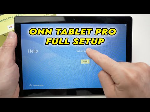 Onn Tablet Pro: Step by Step Full Setup Guide