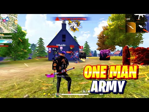 Solo Vs Squad Unstoppable BR Ranked Match - Garena Free Fire