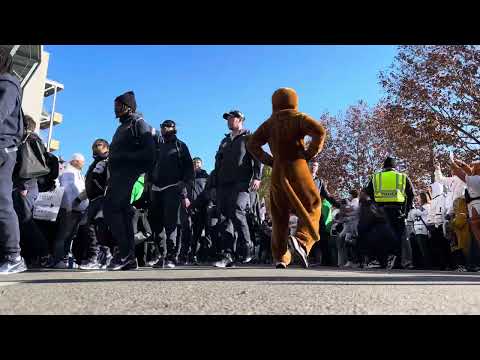 Behind The Scenes: Penn State Team Arrival For Ohio State 2024