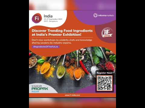 DISCOVER TRENDING FOOD INGREDIENTS AT INDIA'S PREMIER EXHIBITION!