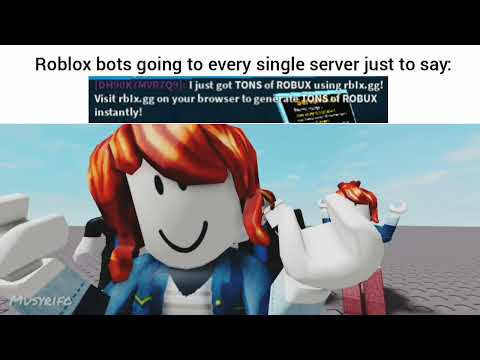 roblox bots be like: