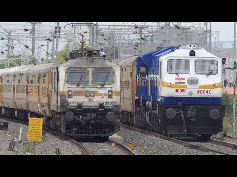 A New Era Begins | ELECTRIC Trains in NANDED Division | 1st ELECTRIC Train Videos | Indian Railways