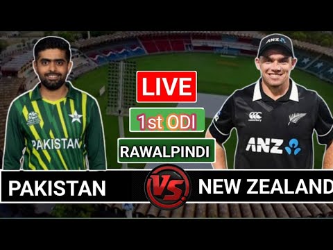 🔴 Live: Pakistan Vs New Zealand – 1st ODI | PAK Vs NZ Live | Pakistan Live Match Today