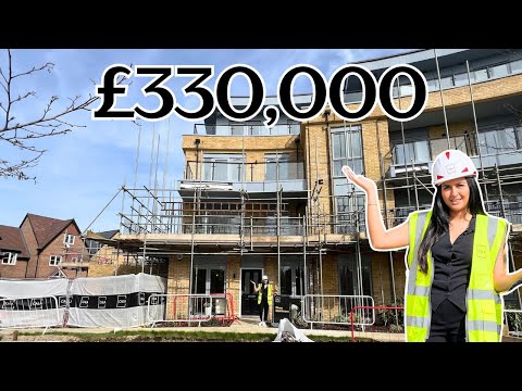 INSIDE a £330,000 NEW BUILD 1bed apartment CALA Homes UK FULL TOUR in LONDON SUBURB