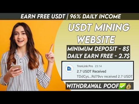 NEW USDT INVESTMENT SITE 2024 | USDT EARNING SITE | USDT MINING SITE | USDT EARNING