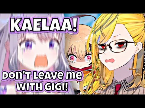 Biboo kept calling Kaela while being with Gigi [Hololive]