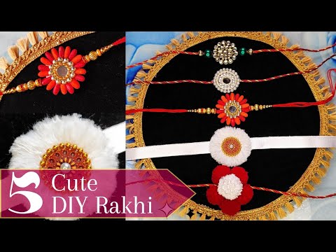 Amazing Rakhi DIY Ideas 😍| Beautiful Handmade Rakhi | Rakhi Making Tutorial