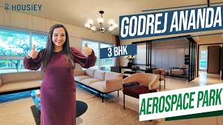 Godrej Properties Aerospace Park | 3.5 BHK Sample Flat Tour | Godrej Ananda Phase 3