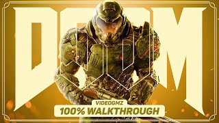 Doom 2016 100% Walkthrough 👹💯 (Ultra Nightmare Difficulty & All Collectibles)