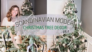 CHRISTMAS TREE DECORATING IDEAS | MODERN SCANDINAVIAN TREE IDEAS