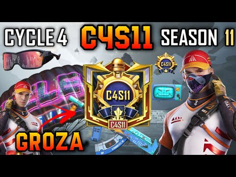 C4S11 TIER REWARDS | DIAMOND REWARD GROZA SKIN | NEXT MYTHIC FORGE SPIN | FREE MYTHIC| ROYALPASS M21