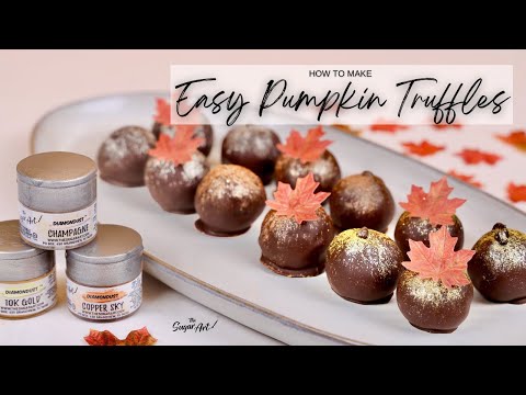 Delicious Pumpkin Truffles For Thanksgiving!