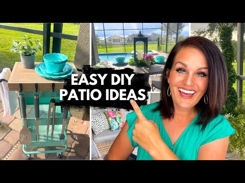 Elevate Your Outdoor Patio w/ These EASY DIY Decor Ideas!