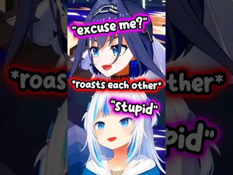 Gura and Kronii Roasts Each Other #hololiveenglish #hololive #vtuber