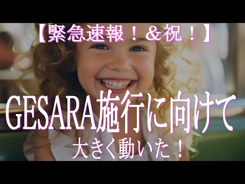 「緊急速報！」GESARA法が施行に向けて大きく動いた！＆「なんちゃってGESARA」の落とし穴にご用心 ！　スターシード・ライトワーカー必聴！　今が時代を動かす時！