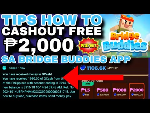 BAGONG APP NO INVITES ANG FREE ₱2,000 GCASH? BRIDGE BUDDIES APP REVIEW | LEGIT EARNING APP GCASH