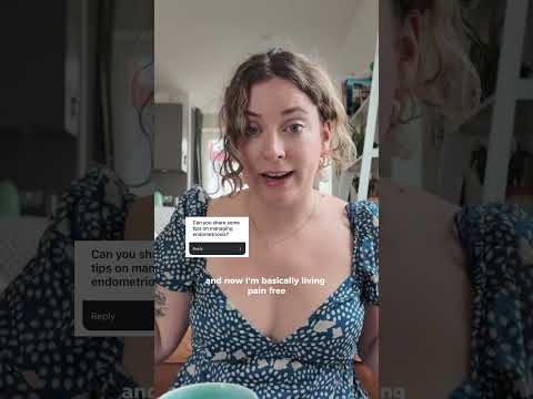 Tips on managing endometriosis. I was diagnosed in Germany, watch the YT video for complete answer