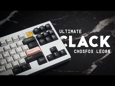 This Keyboard is the Epitome of Clack. Chosfox Leo80 Review