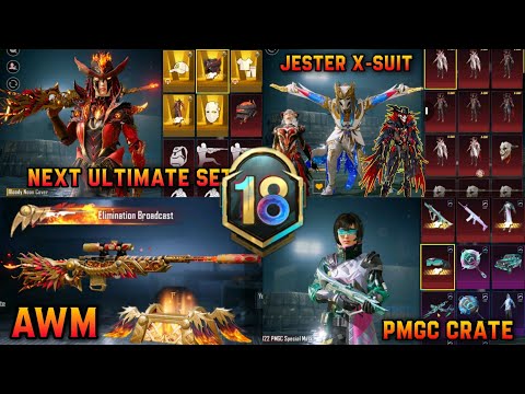 NEXT ULTIMATE OUTFIT | JESTER X-SUIT LEAKS | AWM UPGRADE SKIN | PMGC LUCKY CRATE | FREE MYTHIC EMOTE